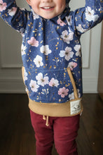 Load image into Gallery viewer, Pre-Order R41 - July 10th - July 24th - Colored Denim Flowers in Dark