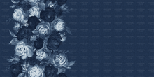 Load image into Gallery viewer, Pre-Order R41 - July 10th - July 24th - Bleached Floral Border in Dark Jean Look
