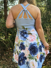 Load image into Gallery viewer, Pre-Order R41 - July 10th - July 24th - Watercolor Floral Border in Sky