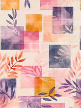 Load image into Gallery viewer, R31 - Leafy Violet Squares