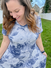 Load image into Gallery viewer, Pre-Order R41 - July 10th - July 24th - Bleached Floral Print in Light Jean Look