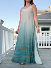 Load image into Gallery viewer, Pre-Order R41 - July 10th - July 24th - Teal Ombre Golden Waves Border