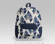 Load image into Gallery viewer, Blue Triangles