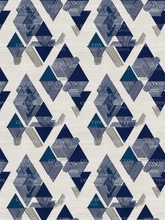 Load image into Gallery viewer, Blue Triangles