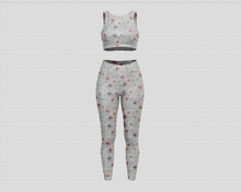 Load image into Gallery viewer, Pre-Order R41 - July 10th - July 24th - Colored Denim Flowers in Light