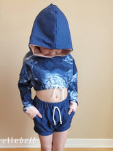 Load image into Gallery viewer, Pre-Order R41 - July 10th - July 24th - Bleached Floral Print in Dark Jean Look
