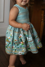 Load image into Gallery viewer, Pre-Order R41 - July 10th - July 24th - Turquoise Golden Floral Border
