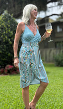 Load image into Gallery viewer, Pre-Order R41 - July 10th - July 24th - Turquoise Golden Floral Border
