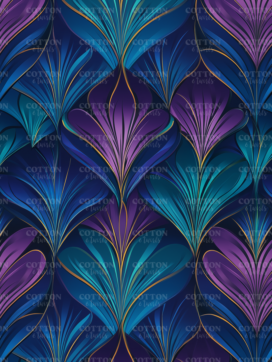 R34 - Jewel Tone Fans