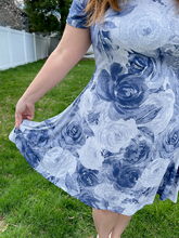 Load image into Gallery viewer, Pre-Order R41 - July 10th - July 24th - Bleached Floral Print in Light Jean Look
