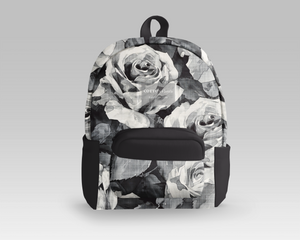 R31 - Monochrome Linen Roses