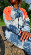Load image into Gallery viewer, Pre-Order R41 - July 10th - July 24th - Bleached Floral Print in Light Jean Look
