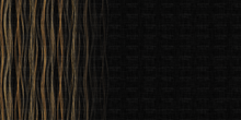 Load image into Gallery viewer, Pre-Order R41 - July 10th - July 24th - Black Golden Waves Border
