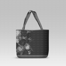 Load image into Gallery viewer, Pre-Order R41 - July 10th - July 24th - Bleached Floral Border in Black Jean Look
