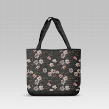 Load image into Gallery viewer, Pre-Order R41 - July 10th - July 24th - Colored Denim Flowers in Black
