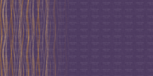 Load image into Gallery viewer, Pre-Order R41 - July 10th - July 24th - Purple Golden Waves Border
