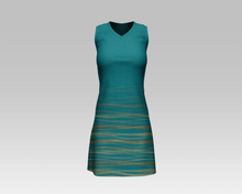 Load image into Gallery viewer, Pre-Order R41 - July 10th - July 24th - Teal Golden Waves Border
