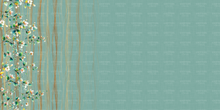 Load image into Gallery viewer, Pre-Order R41 - July 10th - July 24th - Turquoise Golden Floral Border
