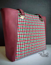 Load image into Gallery viewer, R8 - Holiday Houndstooth
